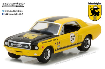 1/64 1967 Ford Terlingua Continuation Mustang #67 Jerry Titus ＆ Ken Miles - Racing Tribute Edition[グリーンライト]《在庫切れ》