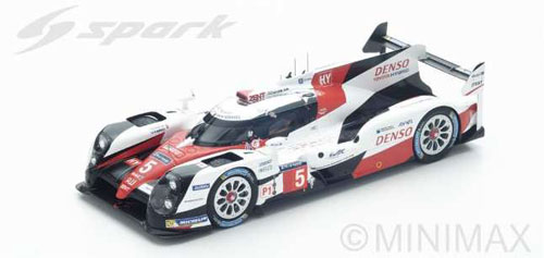 1/18 Toyota TS050 Hybrid No.5 LMP1 HY Le Mans 2016 Toyota Gazoo Racing A. Davidson - S. Buemi - K. Nakajima[スパーク]《在庫切れ》