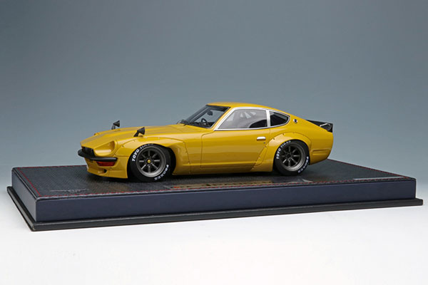 1/18 PANDEM 240Z サファリブラウン (ブラックダックテール) / RS ワタナベ Rタイプ ホイール  (ガンメタリック)[メイクアップ]【送料無料】《在庫切れ》