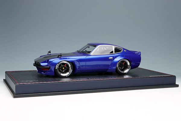 1/18 PANDEM 240Z メタリックブルー (カーボンボンネット) / 6スポーク