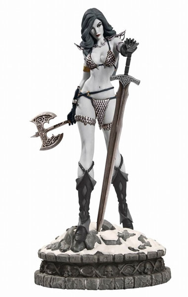 フィギュア　レッドソニア ブラック＆ホワイトエディション 「レッドソニア」 ウーマン・オブ・ダイナマイト スタチュー ウーマン・オブ・ダイナマイト レッドソニア ブラック＆ホワイト