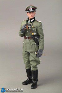 1/6 WW2 WEHRMACHT HEER TIGER ACE -(Oberleutnant)Otto Carius