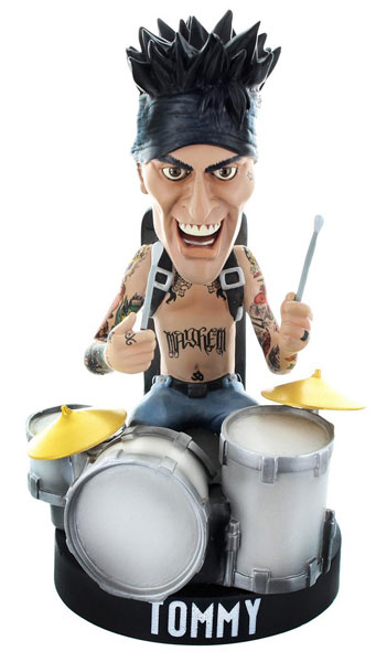 未使用！モトリークルーmotley crueミック・マーズ レジン製ボブルヘッド 未使用！モトリークルーmotley crueミック・マーズ レジン製