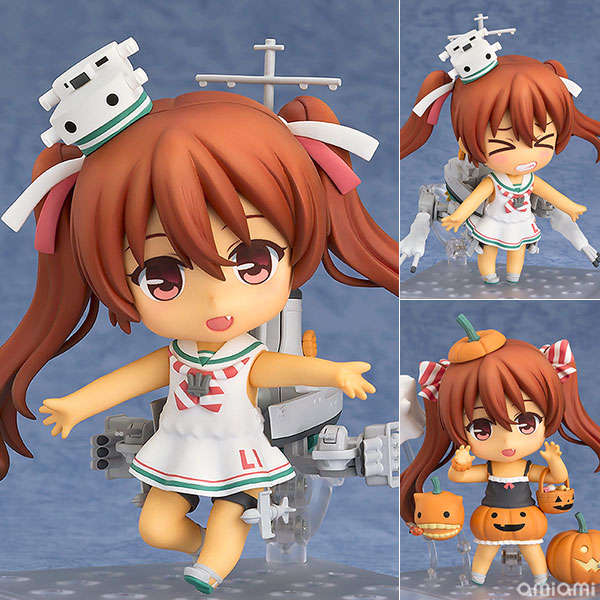 【中古】【特典】ねんどろいど 艦隊これくしょん -艦これ- Libeccio(リベッチオ)(GOOD SMILE ONLINE SHOP限定)[グッドスマイルカンパニー]