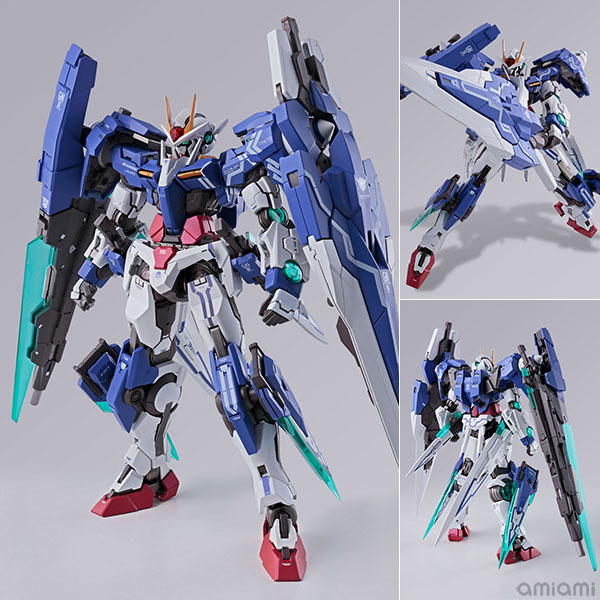 中古】(本体B+/箱B)METAL BUILD ダブルオーガンダムセブンソード