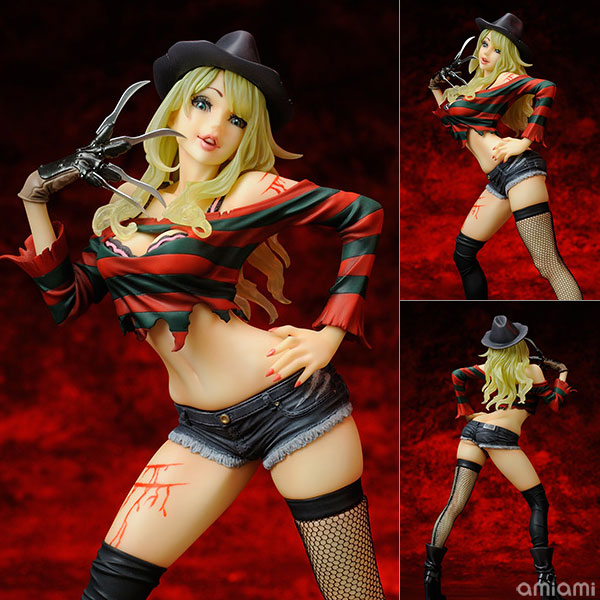 Horror美少女 フレディvsジェイソン フレディ クルーガー セカンドエディション 1 7 完成品フィギュア 再販 コトブキヤ 在庫切れ