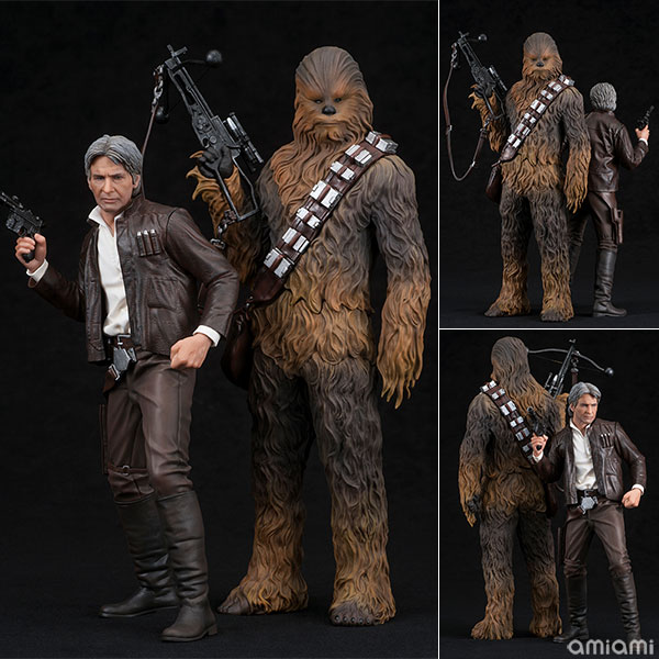 ARTFX+ スター・ウォーズ/フォースの覚醒 ハン・ソロ ＆ チューバッカ