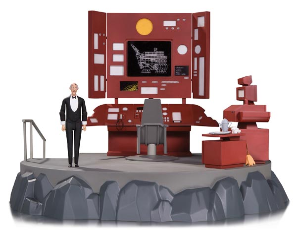 【中古】(本体B+/箱B)『バットマン アニメイテッド』6インチ DC アクションフィギュア ボックスセット バットケーブ＆バットコンピューター[DCコレクティブル]《発売済・在庫品》