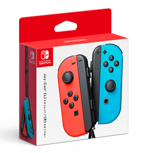 Nintendo Switch Joy-Con(L) ネオンレッド/(R) ネオンブルー[任天堂]【送料無料】《在庫切れ》
