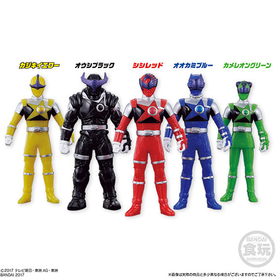 ソフビヒーロー 宇宙戦隊キュウレンジャー 10個入りBOX(食玩)[バンダイ