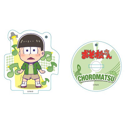 おそ松さん きゃらみゅ(第3弾 ver.)スタンディングアクリルキーホルダー チョロ松[PROOF]《在庫切れ》