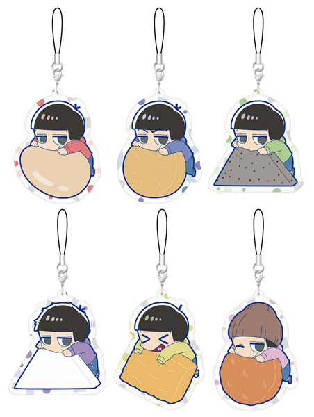 おそ松さん ぷっくりストラップコレクション〈おでん〉 6個入りBOX[ムービック]《取り寄せ※暫定》
