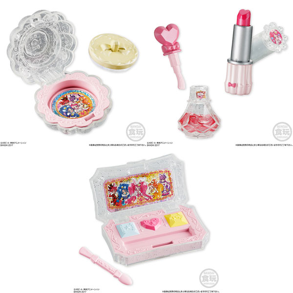 プリキュア キラキラコスメティックセット 10個入りbox 食玩 バンダイ 在庫切れ
