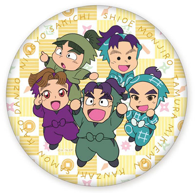 忍たま乱太郎 缶バッジ(会計委員会)[トーシンパック]《在庫切れ》