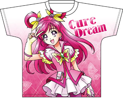 全プリキュア・フルカラープリントTシャツ/「Yes！プリキュア5GoGo！」キュアドリーム XL[スリーシックスティ]《在庫切れ》