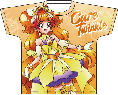 全プリキュア・フルカラープリントTシャツ/「Go！プリンセスプリキュア」キュアトゥインクル S[スリーシックスティ]《在庫切れ》