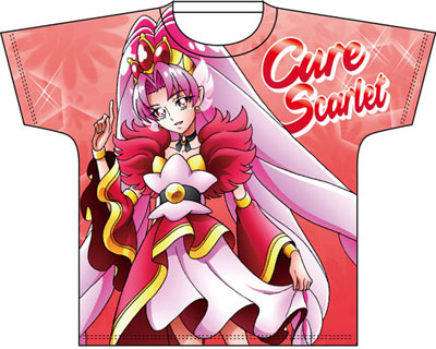 全プリキュア・フルカラープリントTシャツ/「Go！プリンセスプリキュア 