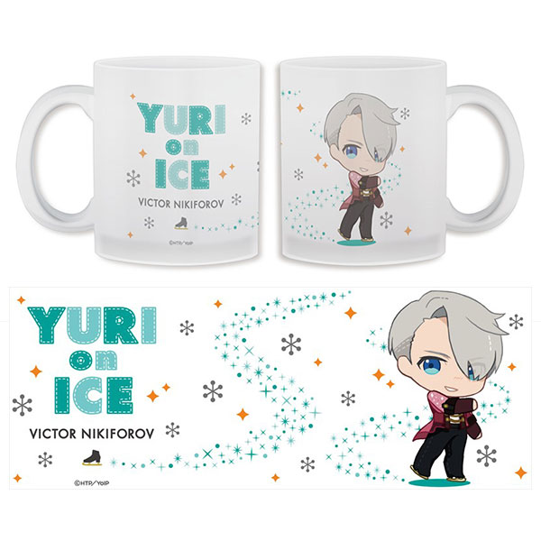 ぬいぐるみに ユーリ！！！ on ICE グラスマグカップ 2 ヴィクトル・ニキフォロフ[Gift]《在庫切れ》
