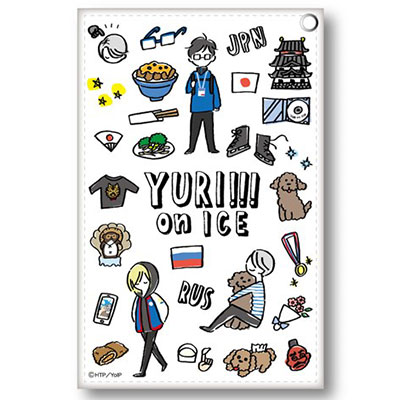 ユーリ!!! on ICE 公式 選手パスケースネックストラップ ユーリ!!! on ICE 公式 選手パスケースネックストラップ ユーリ!!! on