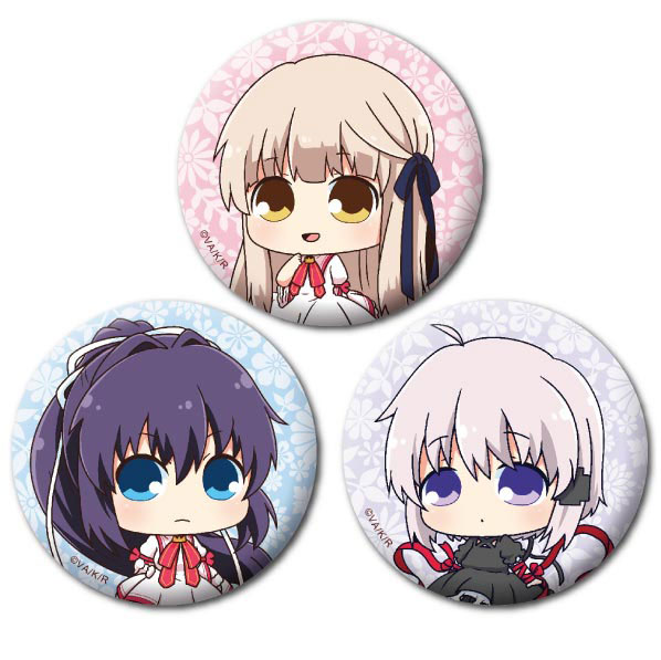 Rewrite』2ndシーズン”カナちび”缶バッジセット B：朱音・ルチア・篝