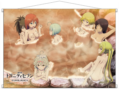 劇場版 トリニティセブン 悠久図書館と錬金術少女 B2タペストリー 集合 コンテンツシード 在庫切れ