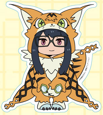 デジモンアドベンチャー tri. ダイカットステッカー(9)望月芽心