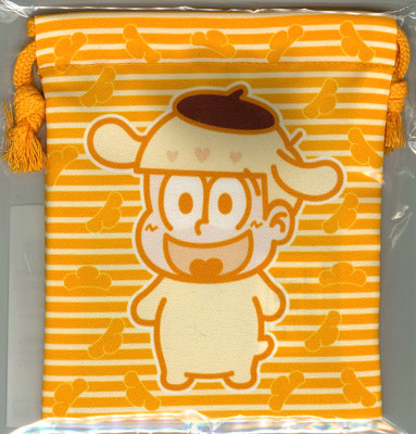 おそ松さん×サンリオキャラクターズ 巾着 十四松×ポムポムプリン[バンダイ]《在庫切れ》
