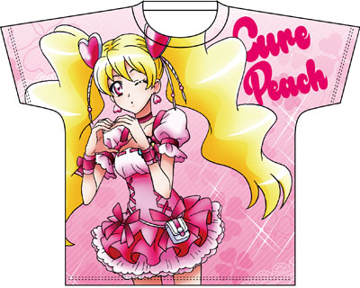 最終値下げ 全プリキュア・フルカラープリントTシャツ プリキュア