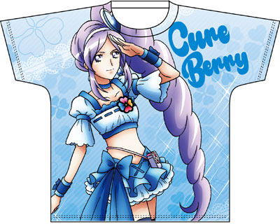 全プリキュア・フルカラープリントTシャツ/「フレッシュプリキュア！」キュアベリー M[スリーシックスティ]《在庫切れ》