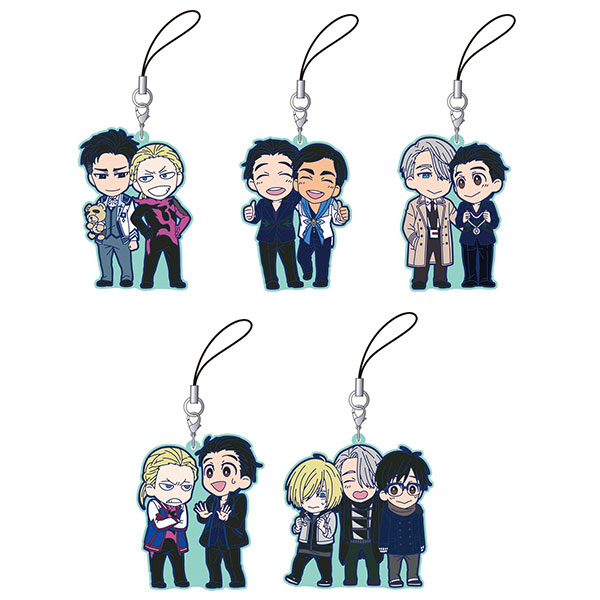 ユーリ!!! on ICE ラバーストラップコレクション 全6種