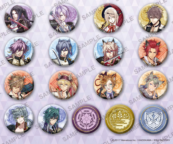 戦刻ナイトブラッド 缶バッジ+(プラス) Ver.A 17個入りBOX[KADOKAWA