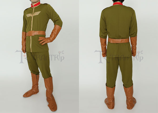機動戦士ガンダム ジオン公国軍制服(下士官ver.) / メンズ-L（再販）[コスパ]【送料無料】《在庫切れ》