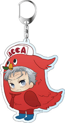 ACCA13区監察課 デカキーホルダー ぷにキャラ スペード[コンテンツシード]《在庫切れ》