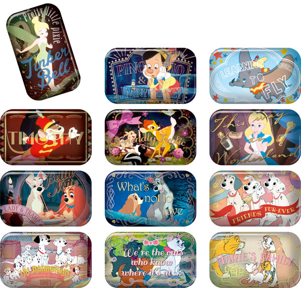 ディズニー SQUARE缶バッジコレクション 12個入り - メルカリ