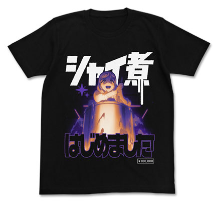 ラブライブ！サンシャイン！！ 小原鞠莉エモーショナルTシャツ/ブラック-S[コスパ]