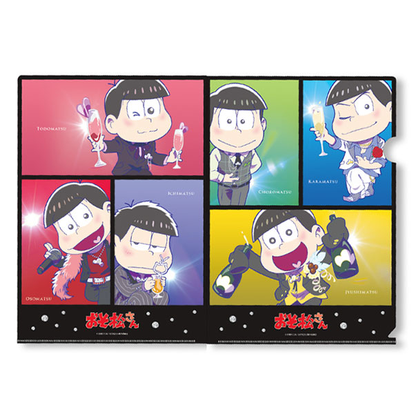 おそ松さん ホスト松 クリアファイル 集合[ブレイク]《在庫切れ》