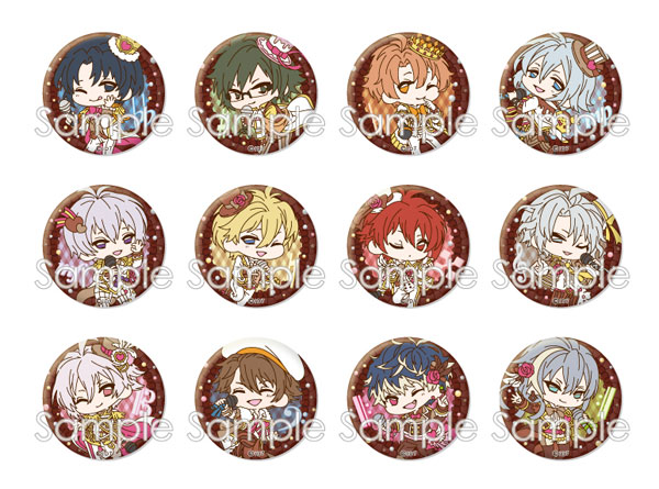 アイドリッシュセブン ショコラ缶バッジ 12個入りBOX[ソル・インターナショナル]《在庫切れ》