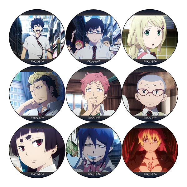 青の祓魔師 京都不浄王篇 カンバッジ 9個入りBOX[コンテンツシード]《在庫切れ》