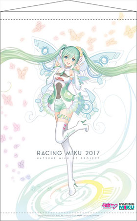 初音ミク レーシングミク 2017 タペストリー 初音ミク レーシングVer.2017 タペストリー 1