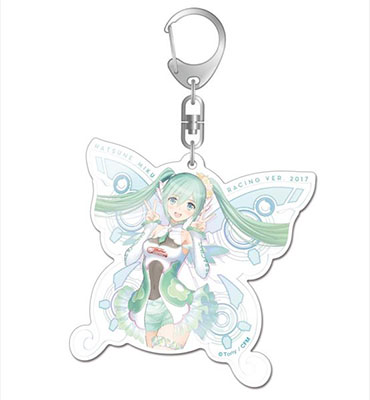 初音ミク レーシングVer.2017 デカアクリルキーホルダー 1[Gift]《在庫