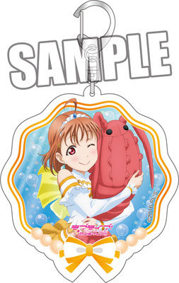 ラブライブ　サンシャイン　　千歌　　ストラップ　アクリルキーホルダー ラブライブ！サンシャイン!! ビッグアクリルキーホルダー 千歌