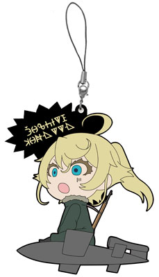 幼女戦記 きゃらいど ターニャ on V1ロケットラバーストラップ