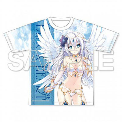 『四女神オンライン』 フルグラフィックTシャツ ブラックハートVer.[アスキー・メディアワークス]《在庫切れ》