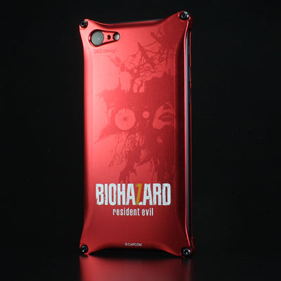 Biohazard バイオハザード7 モデル レッド Solid For Iphone7対応 スマートフォンケース Gilddesign 在庫切れ