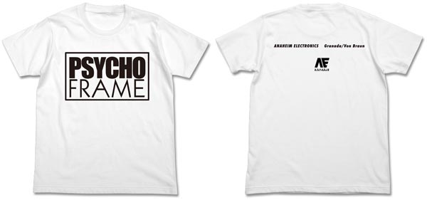 機動戦士ガンダム逆襲のシャア サイコフレームTシャツ/ホワイト-XL[コスパ]《在庫切れ》