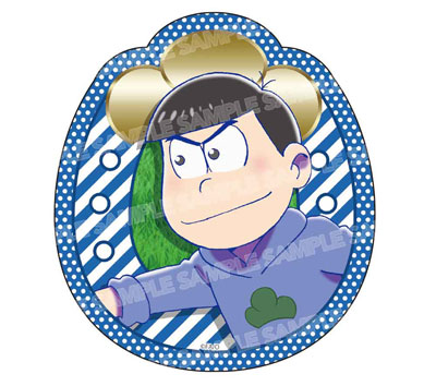 おそ松さん ダイカットステッカー 競馬6つ子松パーカーver.(カラ松)[エイベックス]《在庫切れ》