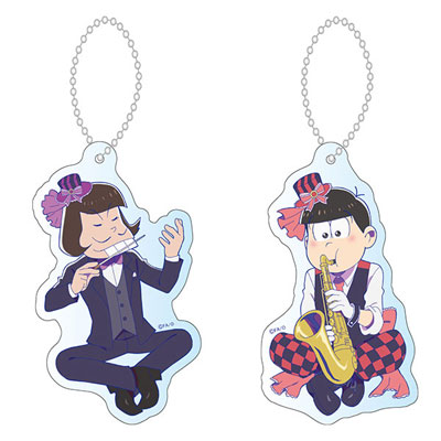 おそ松さん 松野一松 アクリルキーホルダー セット おそ松さん famima