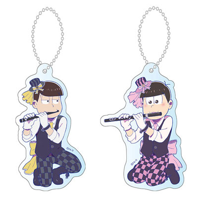 描き下ろし おそ松さん 吹奏楽松 あつしくん＆トド松アクキーセット