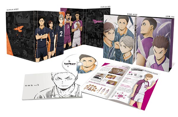 DVD ハイキュー！！ 烏野高校 VS 白鳥沢学園高校 Vol.3 初回生産限定版[東宝]《在庫切れ》