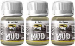 エナメルウェザリングセット(3×35ml) 乾燥した土[アモ]《在庫切れ》